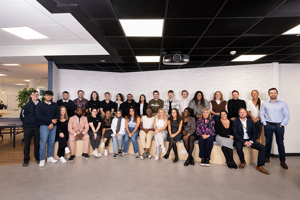 Staff of InfoTrack Leeds office 