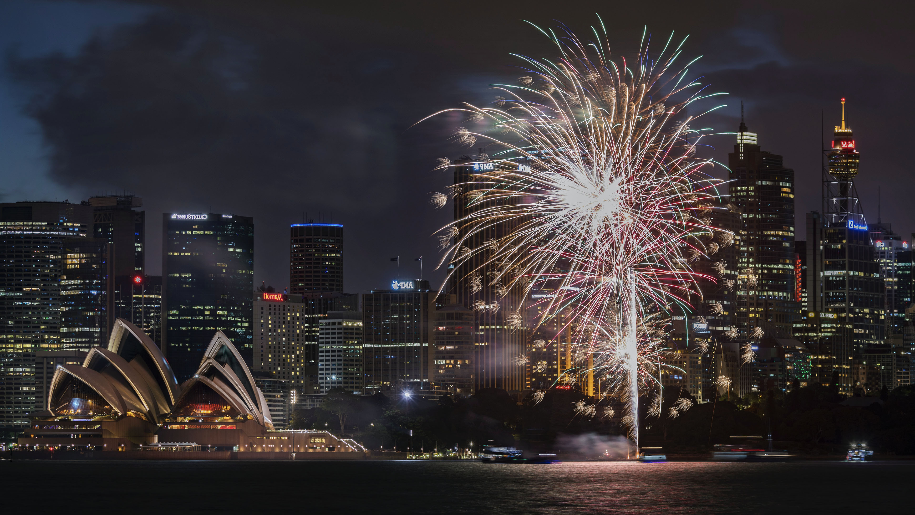 sydney opera house fireworks